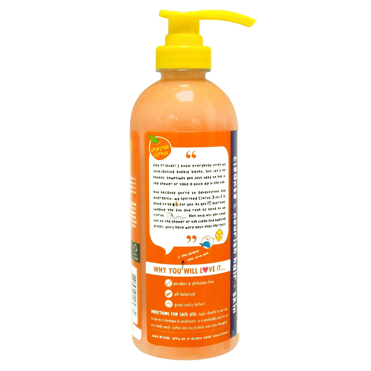 3in1 Body Wash, Shampoo & Conditioner, 20 fl oz U681630