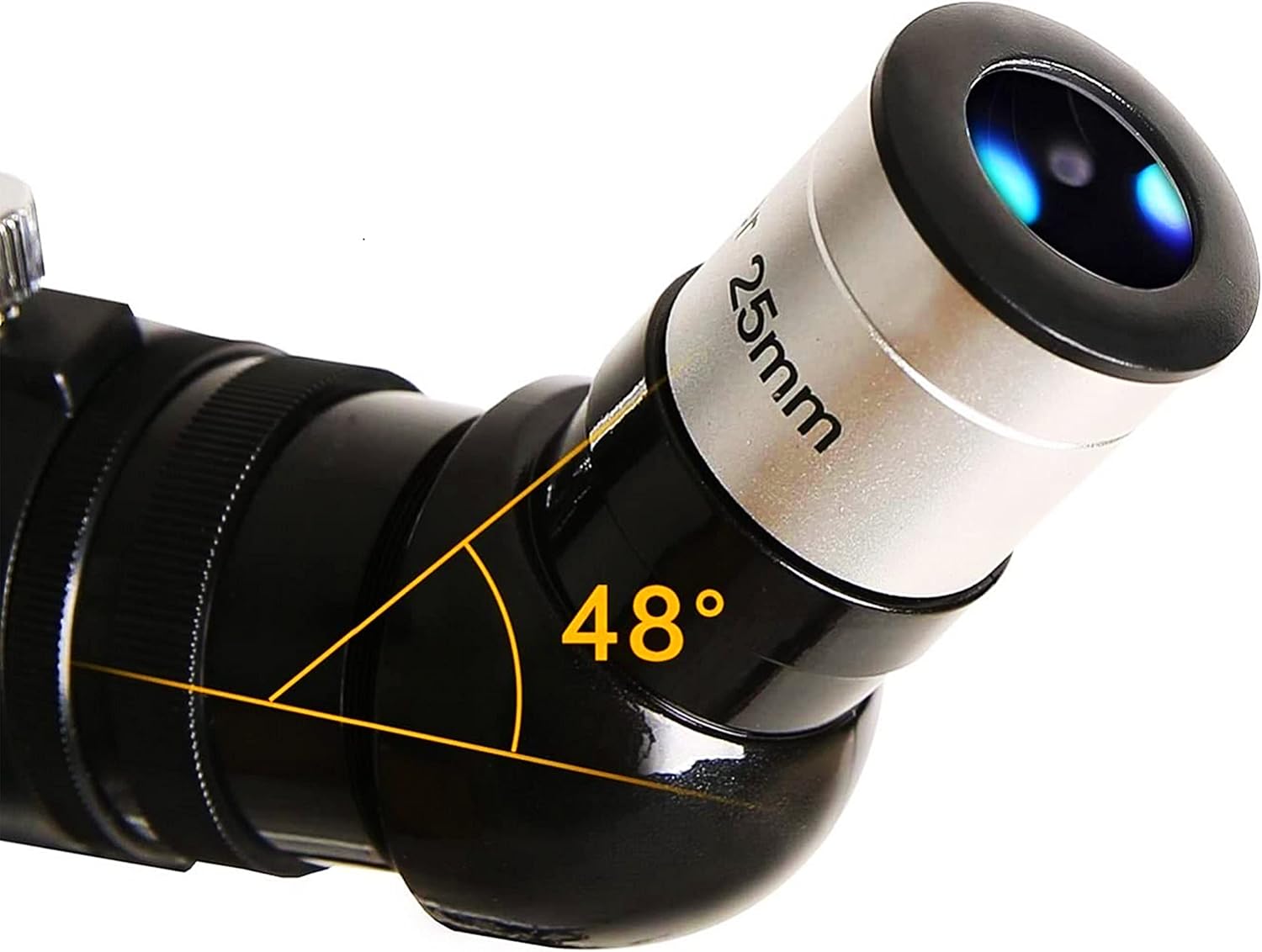 70mm Aperture 400mm AZ Mount Refracting Telescope with Phone Adapter and Wireless Remote Z2060