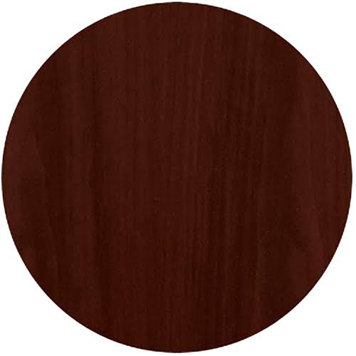 Mahogany 3/4-Height Right Pedestal Credenza Y751