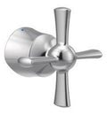 Brushed Nickel Cross Handle Kit for Floor Mounted Tub Filler Faucet B956046