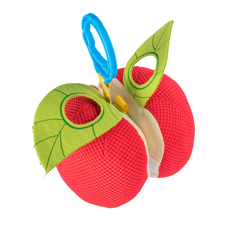 Clip on Stroller Toy with Mirror, Plush Bug Avocado Toy Q33632