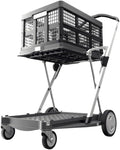 Pink Collapsible Folding Trolley Cart M556