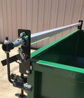 Mesh 7' x 18' Hand Crank Landscape Tarp Roller Kit T553