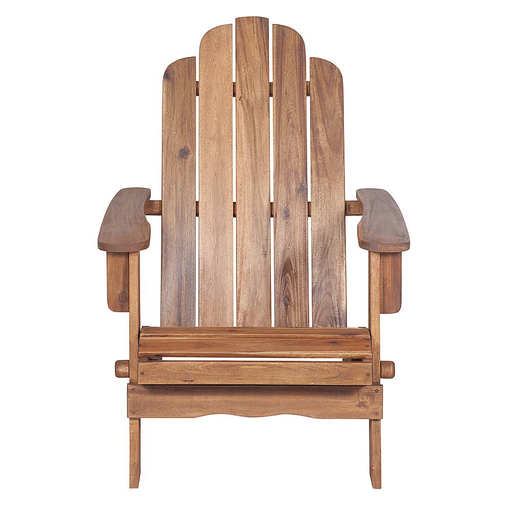 Brown Acacia Wood Adirondack Chair K7255