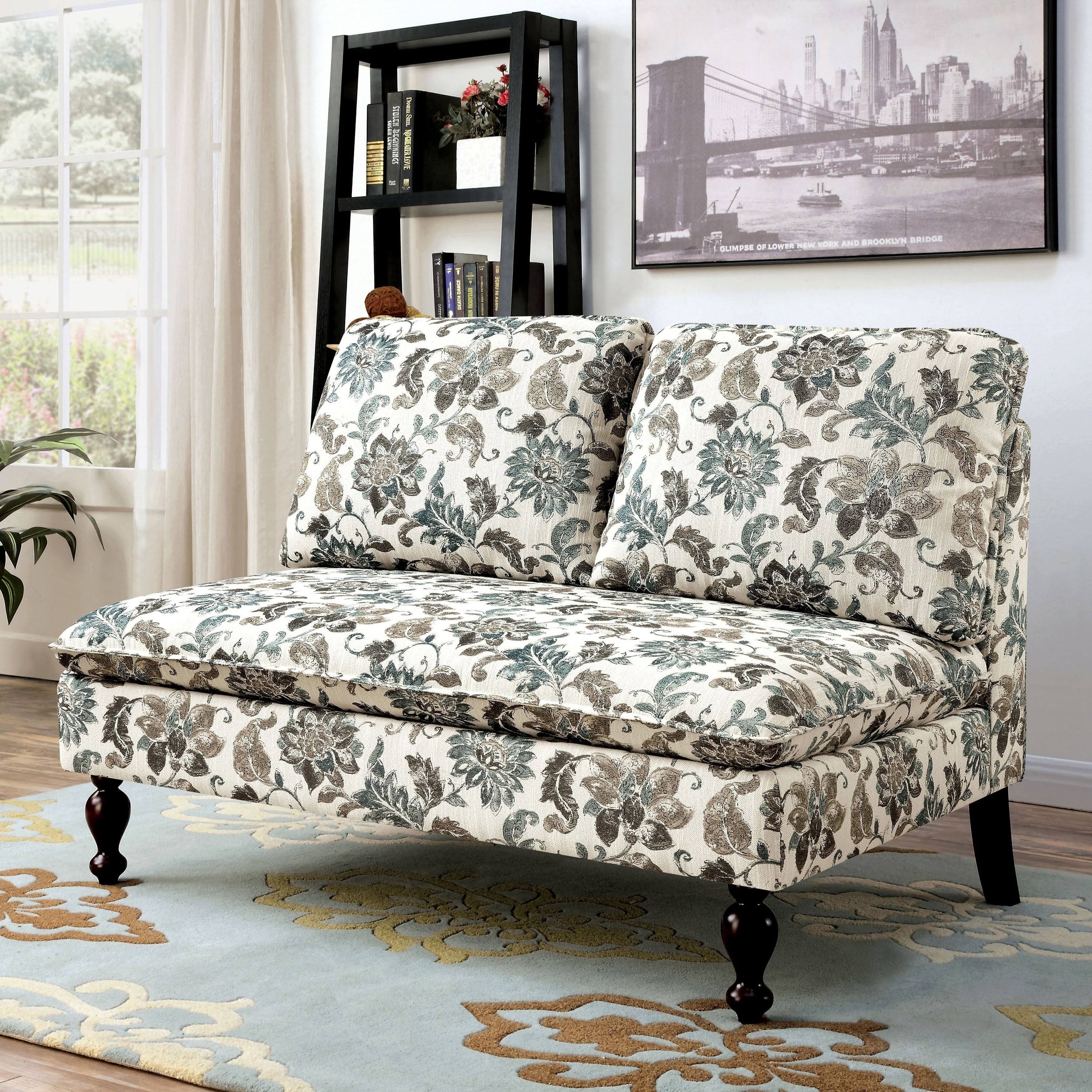 Split Back Loveseat Bench Z98175