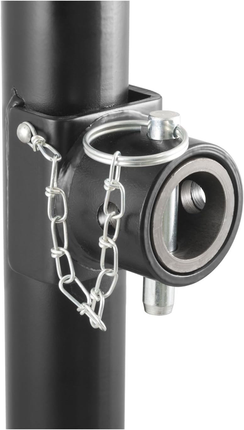 Weld-On Pipe-Mount Swivel Trailer Jack, 2,000 lbs. 10-3/4 Inches Vertical Travel Pack of 2 F82794