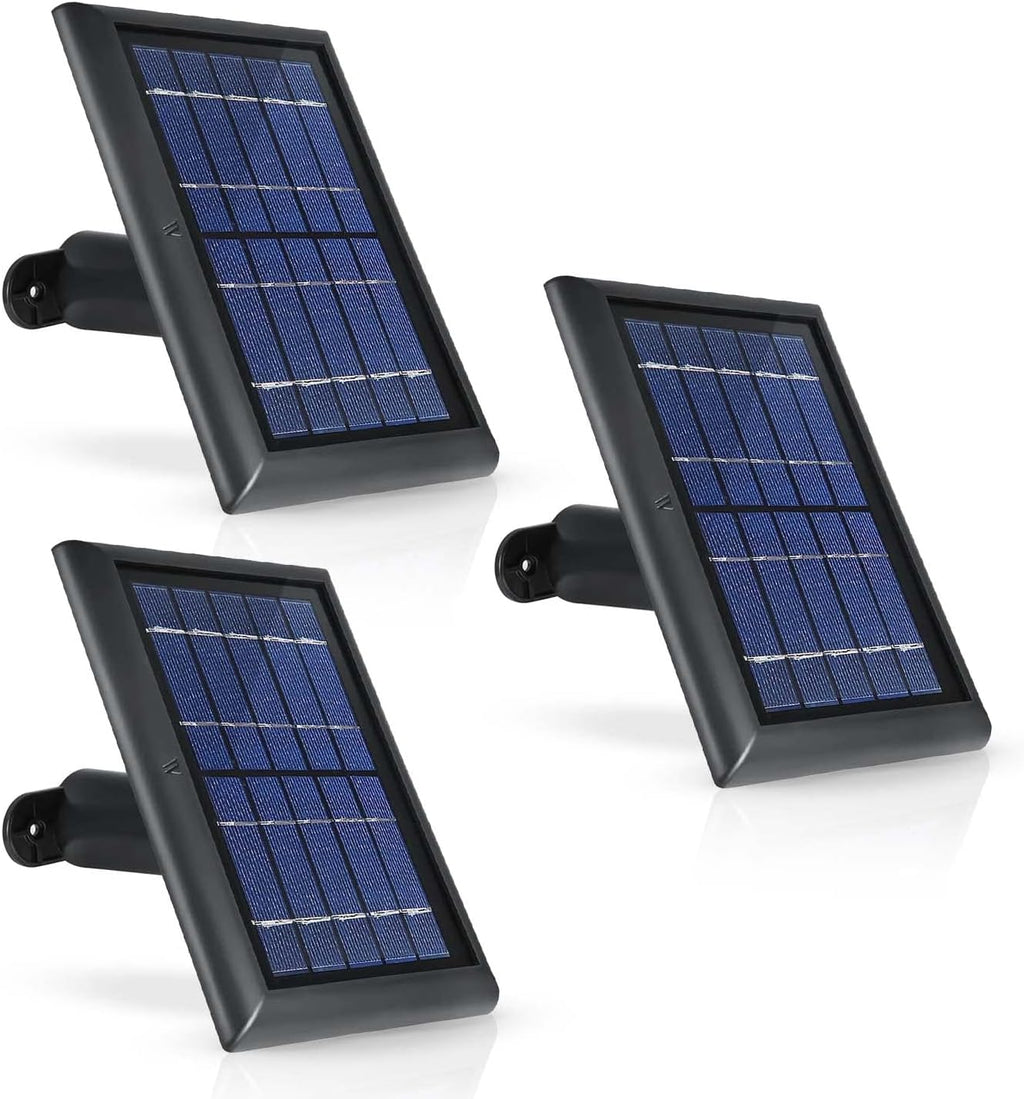 3-Pack White Solar Panel for Spotlight Cam Battery N2535