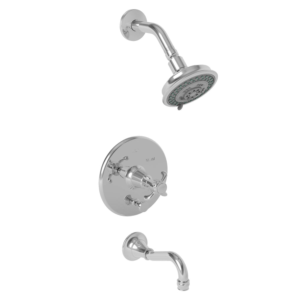 Satin Nickel Pressure Balanced Tub & Shower Trim Set Y7070