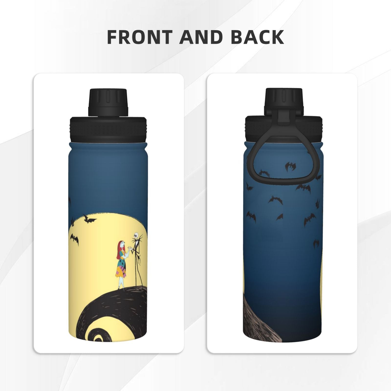 18OZ Stainless Steel Insulated Water Bottle D709