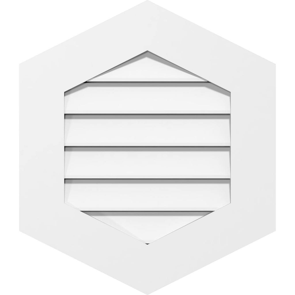 PVC Gable Vent F342561