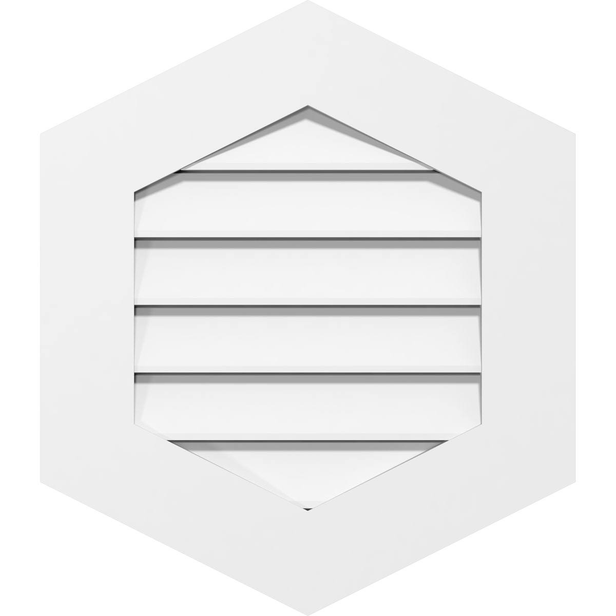 PVC Gable Vent F342561