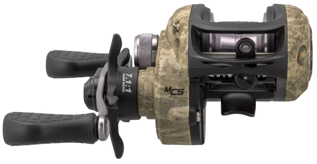 Camo Baitcast Fishing Reel, 7.1:1 Gear Ratio, Right-Hand Retrieve M300479
