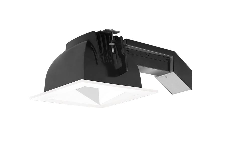 Black Cone Silver Ring 6x22 Square 26W 2700K Lutron Dimming Driver P310