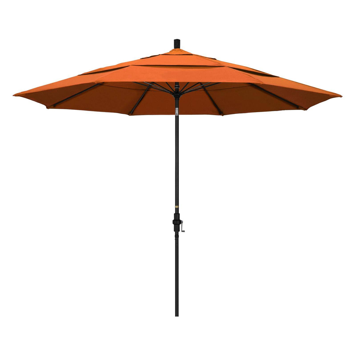 11 ft. Fiberglass Double Vent Tilt Market Umbrella S3909