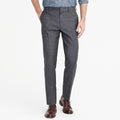 Charcoal Worsted Wool Slim Suit Pant W7067