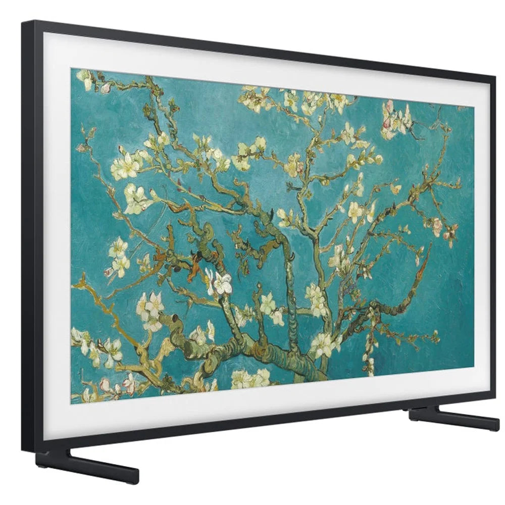 32 inch QLED HDR 4K Smart TV Bundle with Soundbar, TV Wall Mount Bracket and Surge Adapter O221