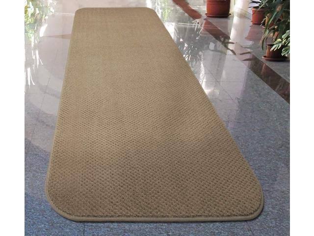 Camel Tan Skid-Resistant Carpet Runner 10 ft. x 36 in. B444