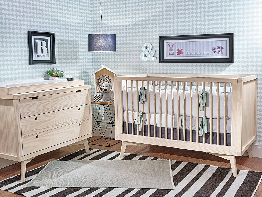 Natural Washed Convertible Crib R75999