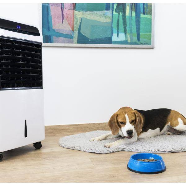 White Portable Evaporative Air Cooler M858208