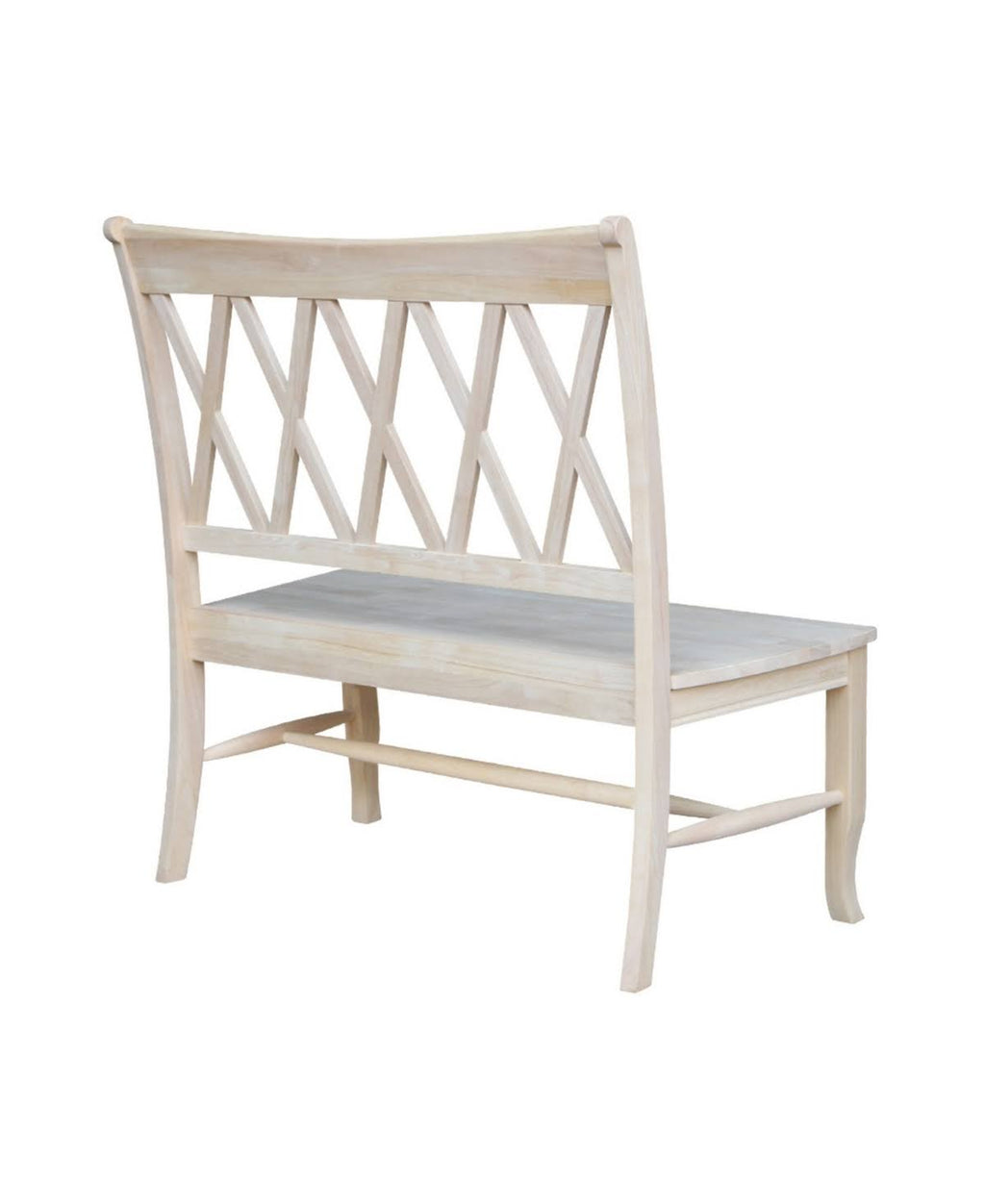 Double X-Back Bench Q4836