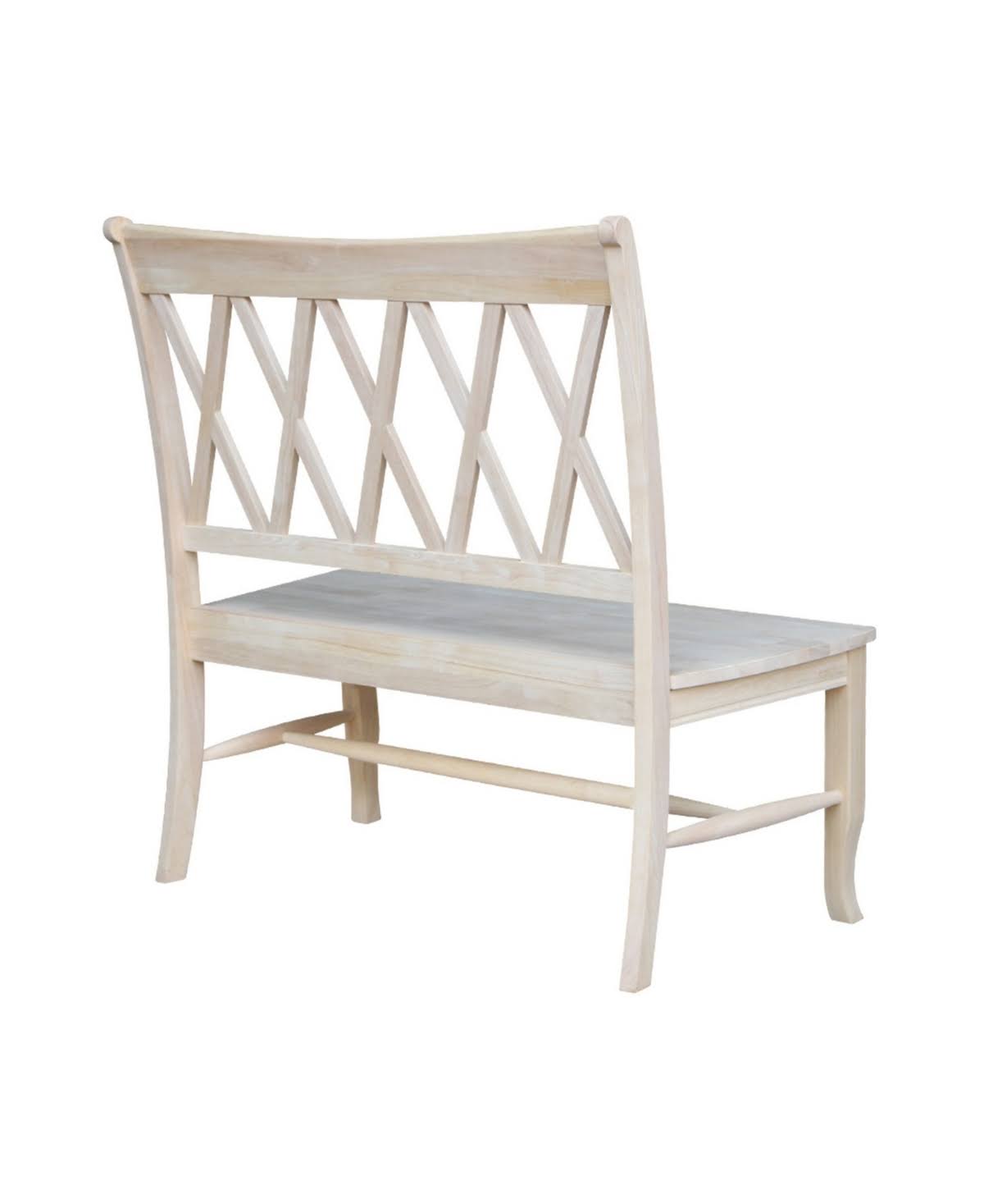 Double X-Back Bench Q4836
