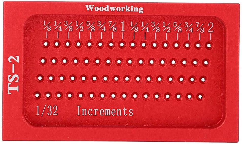 Woodworking Cross Calibration Ruler, T Type Scribing Marking Gauge, Pack of 2 Q69696