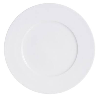 White 8-1/2x22 Salad Plate Q707527