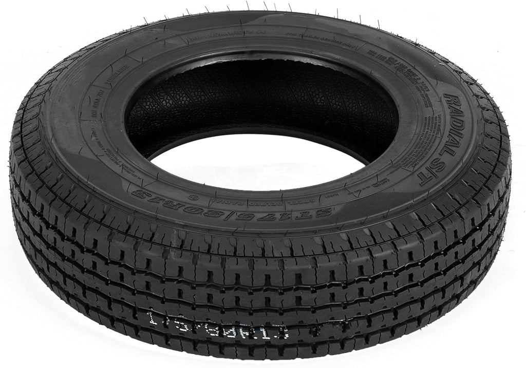 ST175/80R13 Trailer Tires 8PR Load Range D Tubeless Pack of 2 B90033