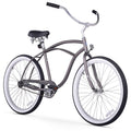 Matte Grey Single Speed Beach Cruiser C6618