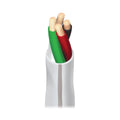 White with Silver Stripes In-Wall Speaker Cable K735790
