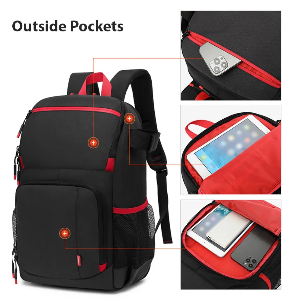 15.6 Inch Water-resistant Camera Backpack I59556