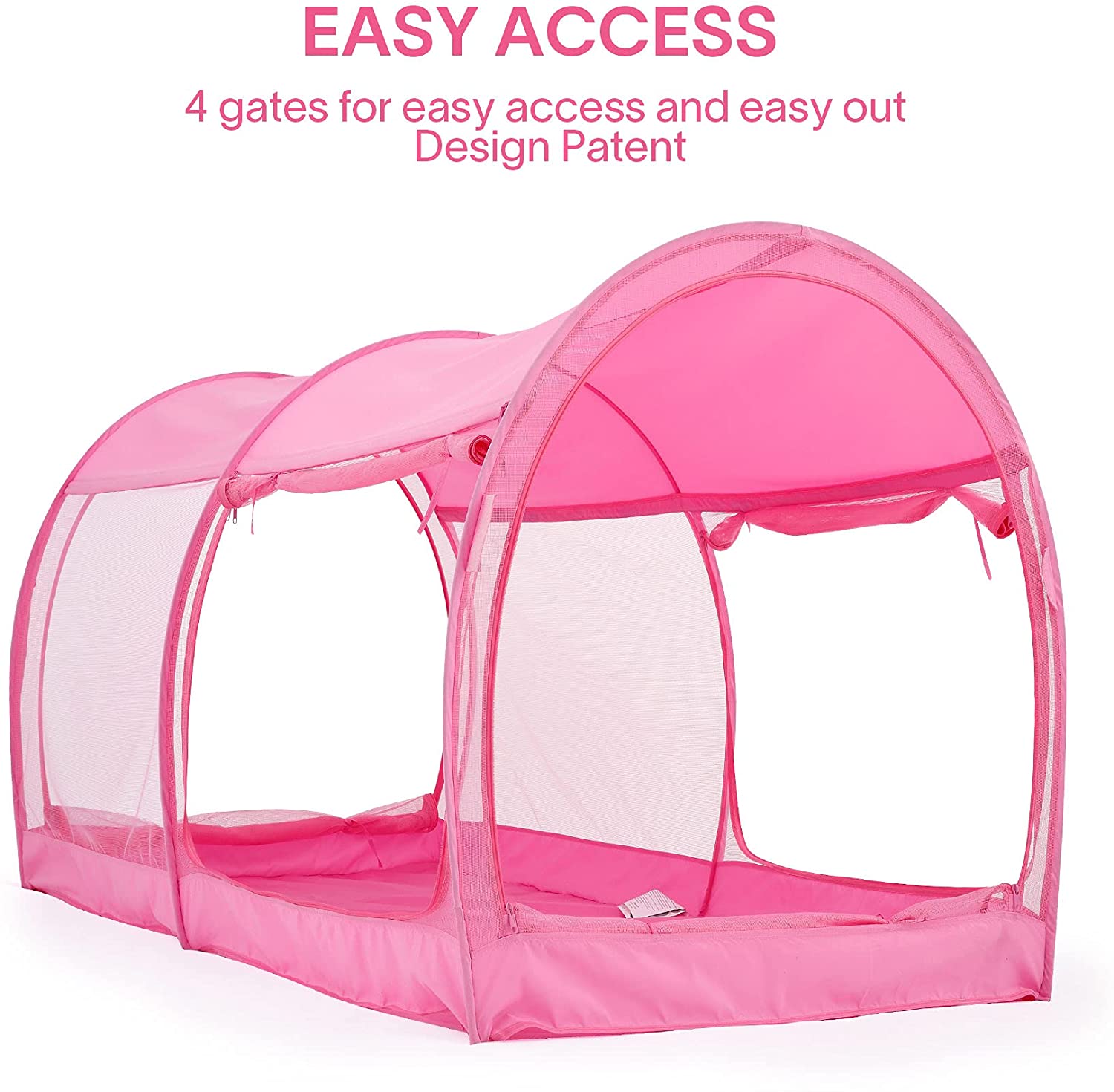 Pink Full Size Bed Mosquito Net A71980