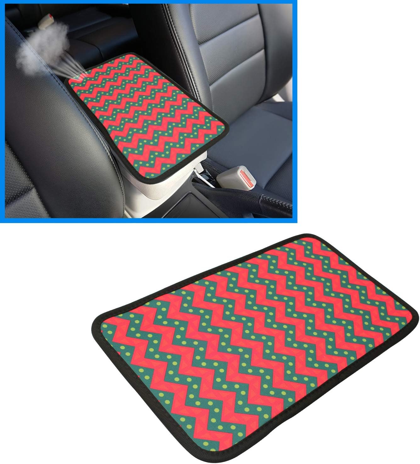 Waterproof PU Car Center Console Armrest Cover A4672