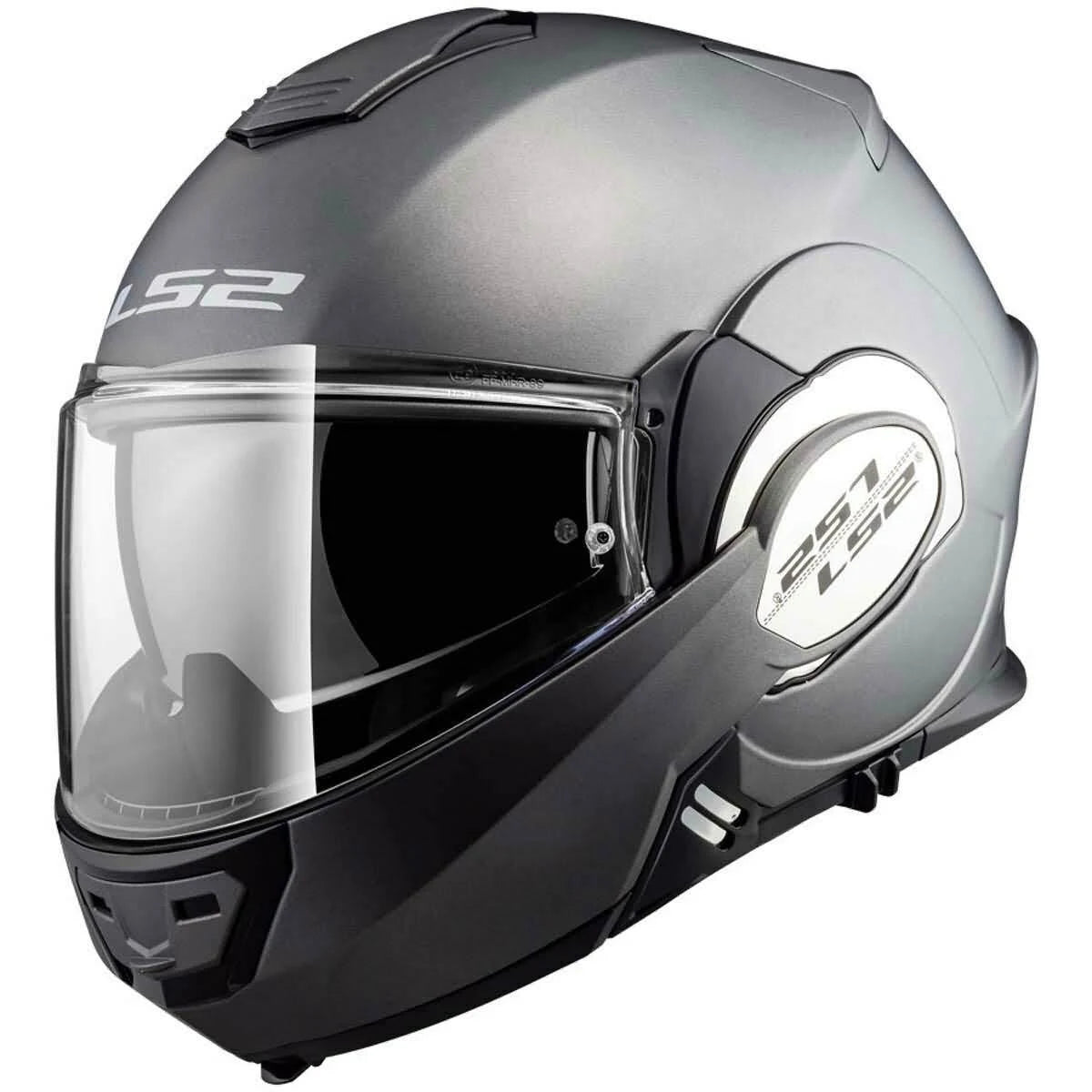Matte Titanium Modular Helmet P2217