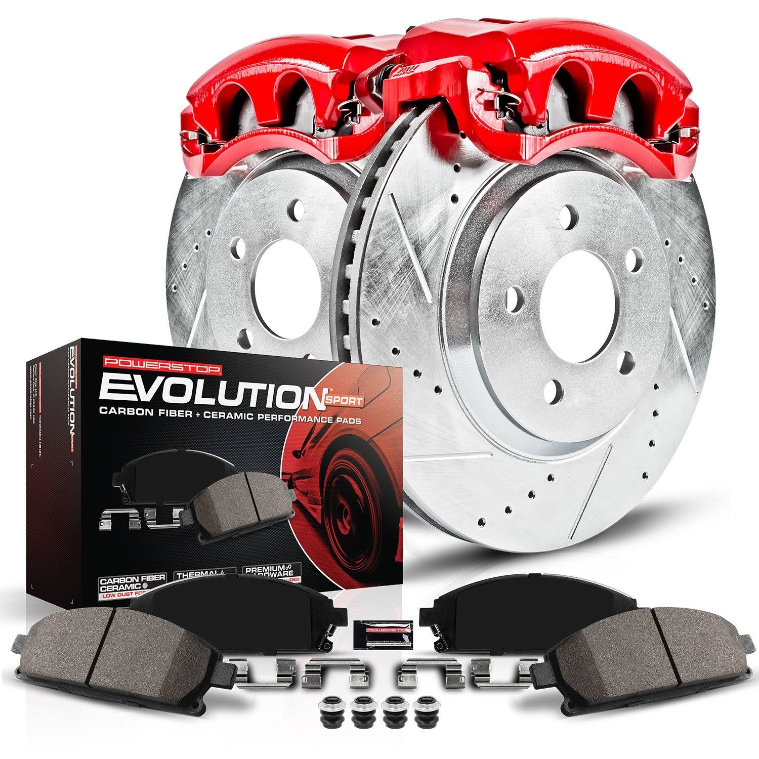 Rear Z23 Evolution Sport Brake Kit with Calipers J347