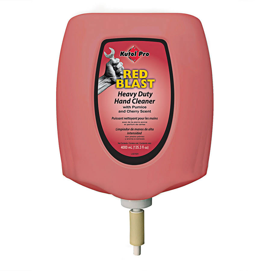 Red Blast Cherry Scented Heavy-Duty Hand Cleaner with Pumice 4000 ml D225085
