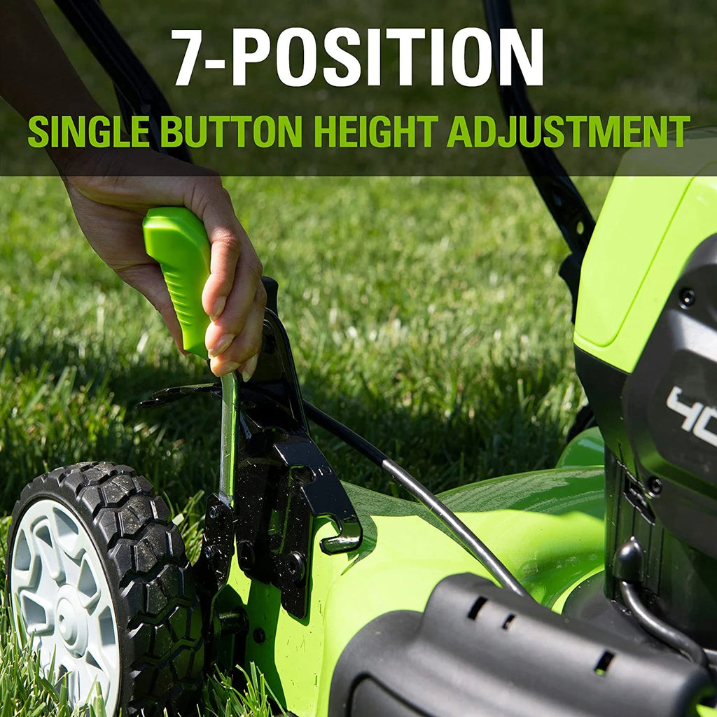 40V 19" Cordless Walk-Behind Mower with 4.0Ah Battery & Charger K326083