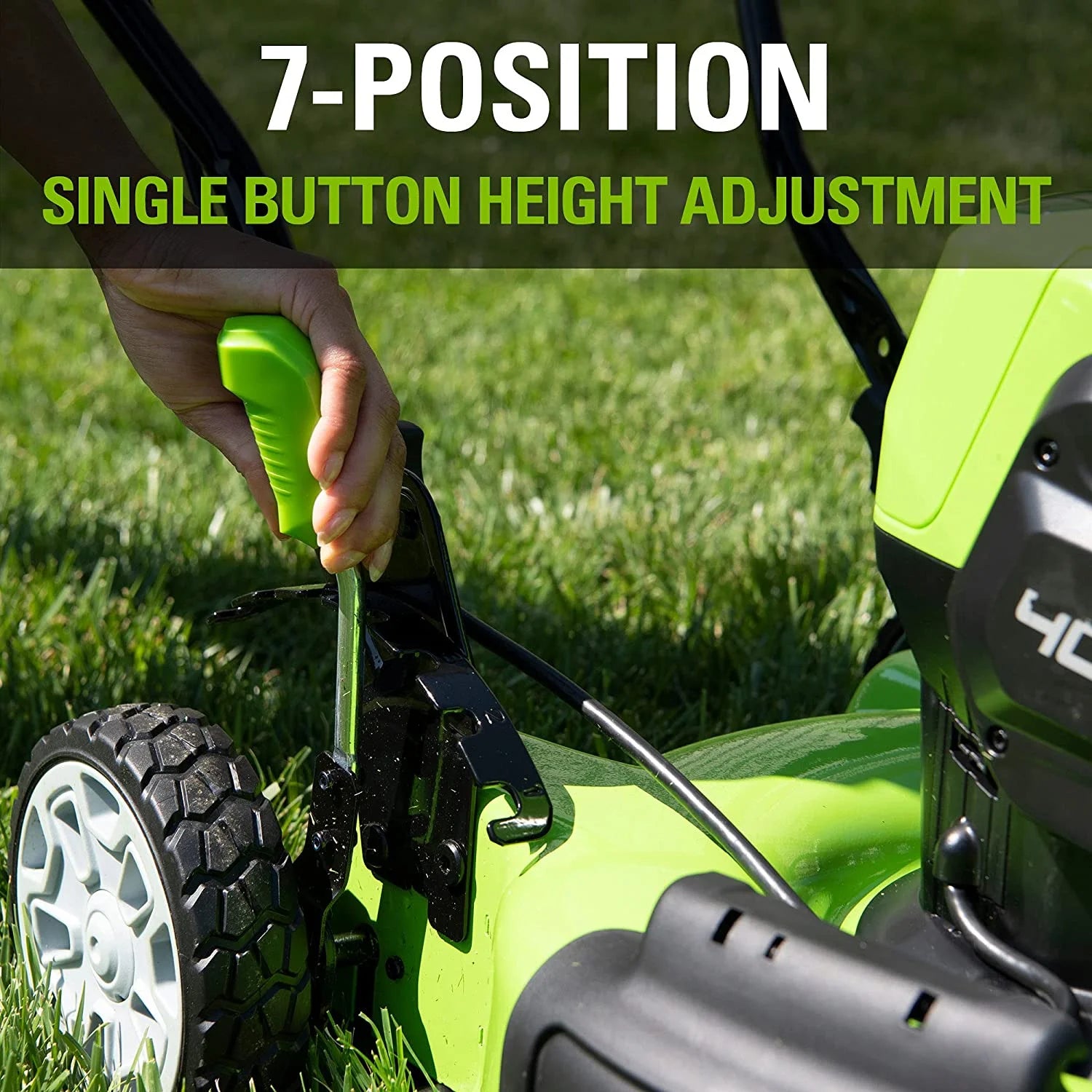 40V 19" Cordless Walk-Behind Mower with 4.0Ah Battery & Charger K326083