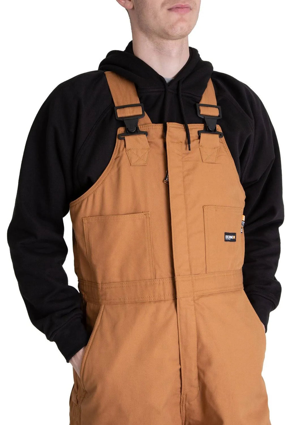 FR Deluxe Bib Brown Duck - Large X16420