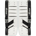 Intermediate Goalie Leg Pads White Black 30+1in M469