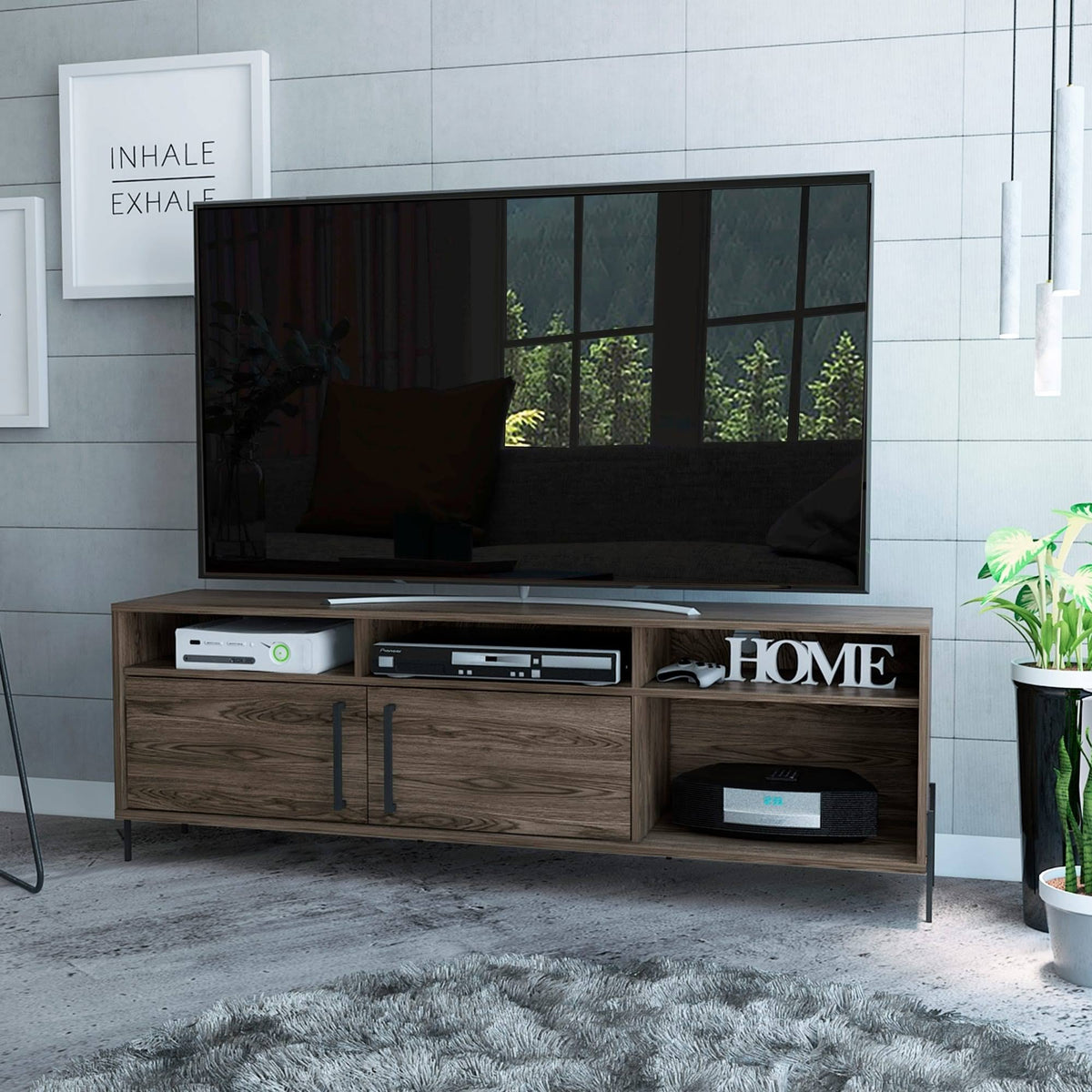 Brown Media Console E992