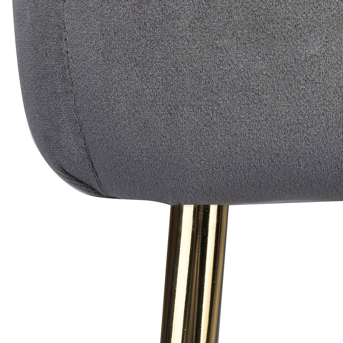 Orange Gold Legs Side Chair Set of 2 M4827