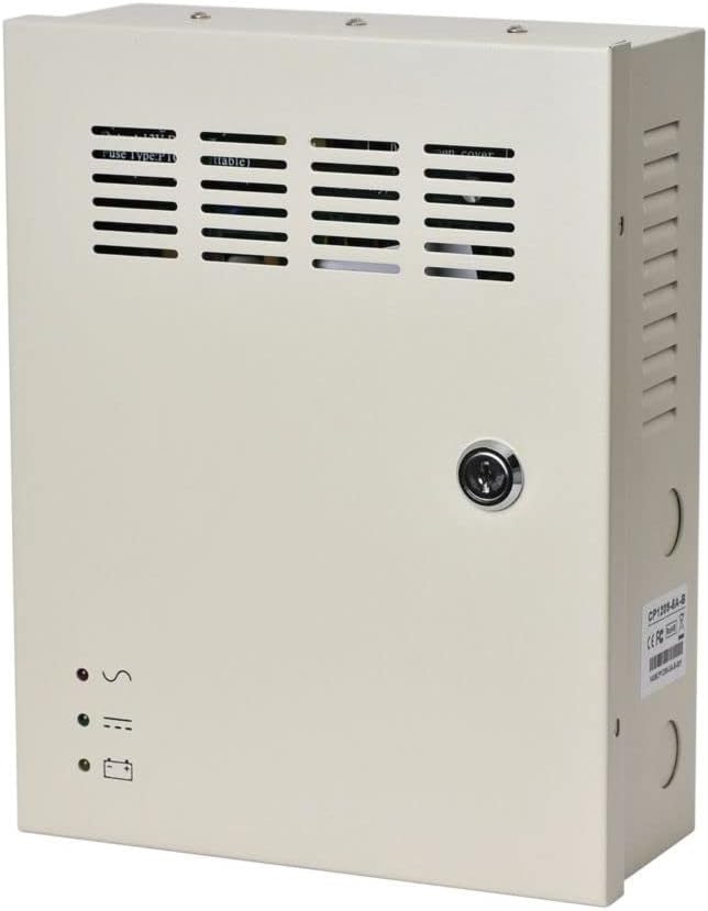 18 Channel 12V 20Amp DC Metal Boxed Cabinet Regulated UPS Power Supply Unit Pack of 2 Z48906