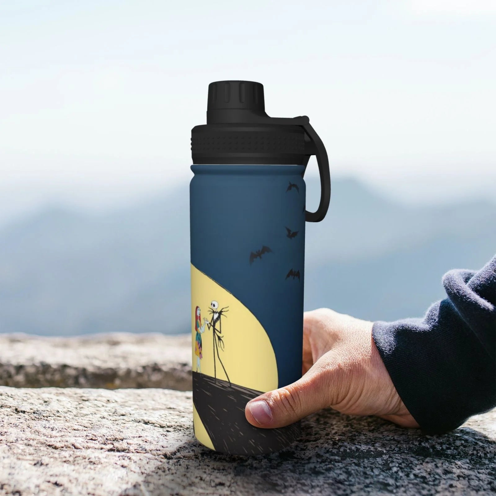 18OZ Stainless Steel Insulated Water Bottle D709
