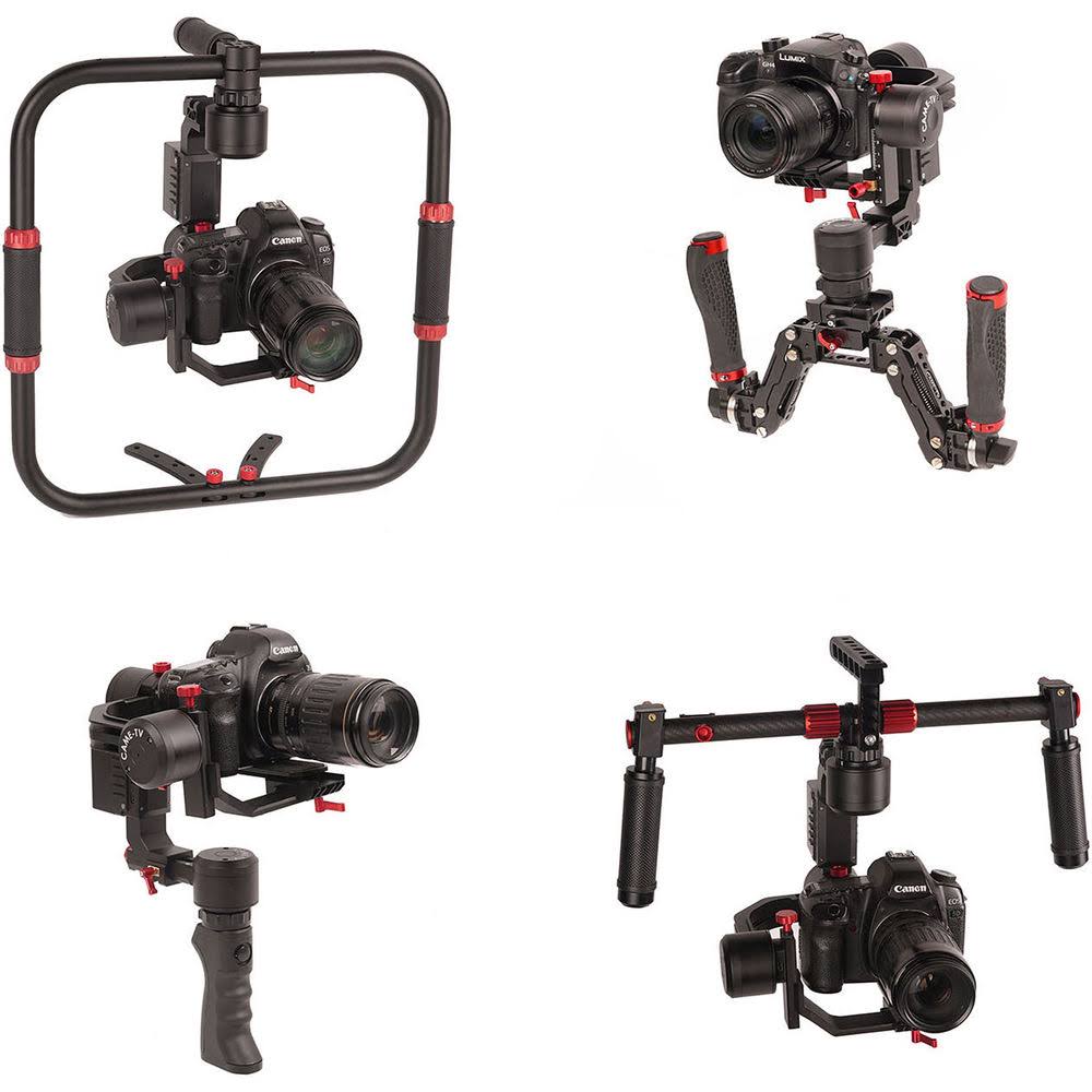 4-in-1 Handheld Gimbal Stabilizer with Detachable Head 6.6 Pound Payload N2448