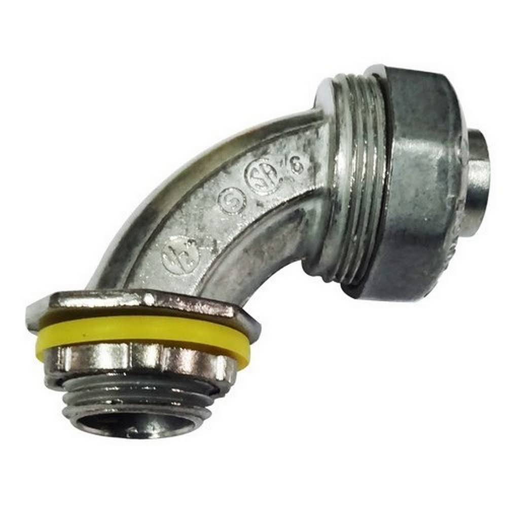 90° Liquid Tight Connectors - Zinc Die Cast 3-1/2x22 A935790