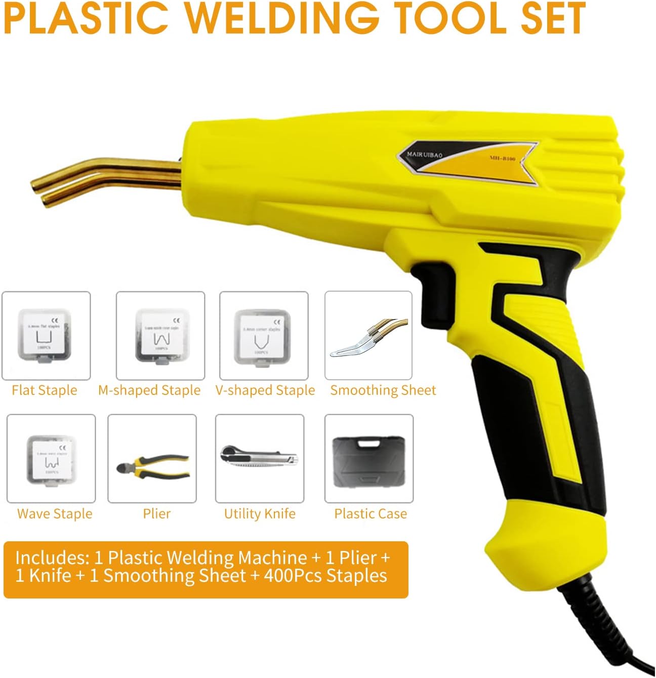 100w Hot Stapler Kit for Car Bumper Repair Welding S18106
