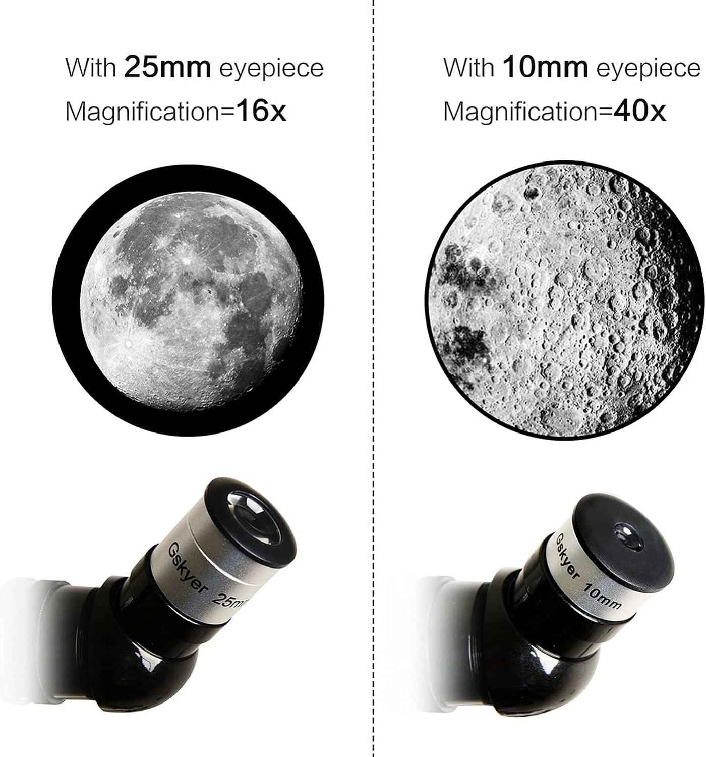 70mm Aperture 400mm AZ Mount Refracting Telescope with Phone Adapter and Wireless Remote Z2060