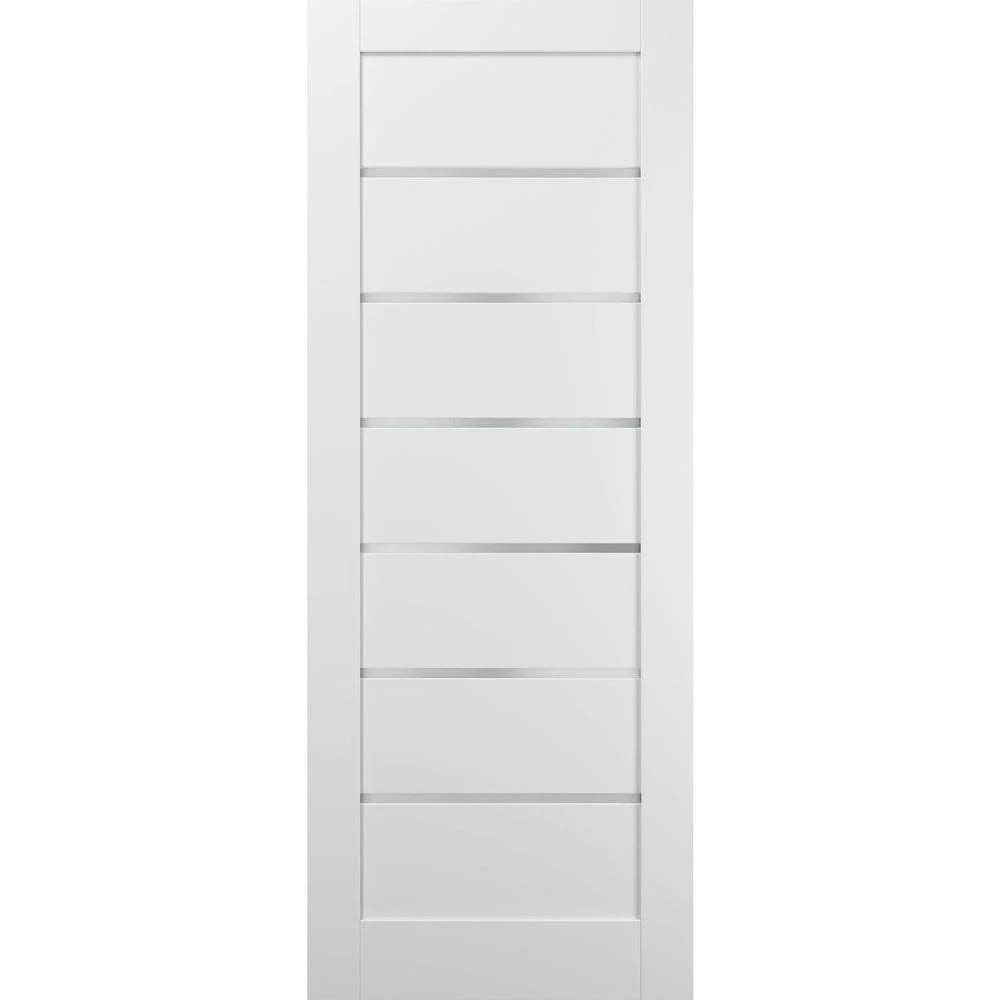 Slab Barn Door Panel 42 x 96 White Silk G72298