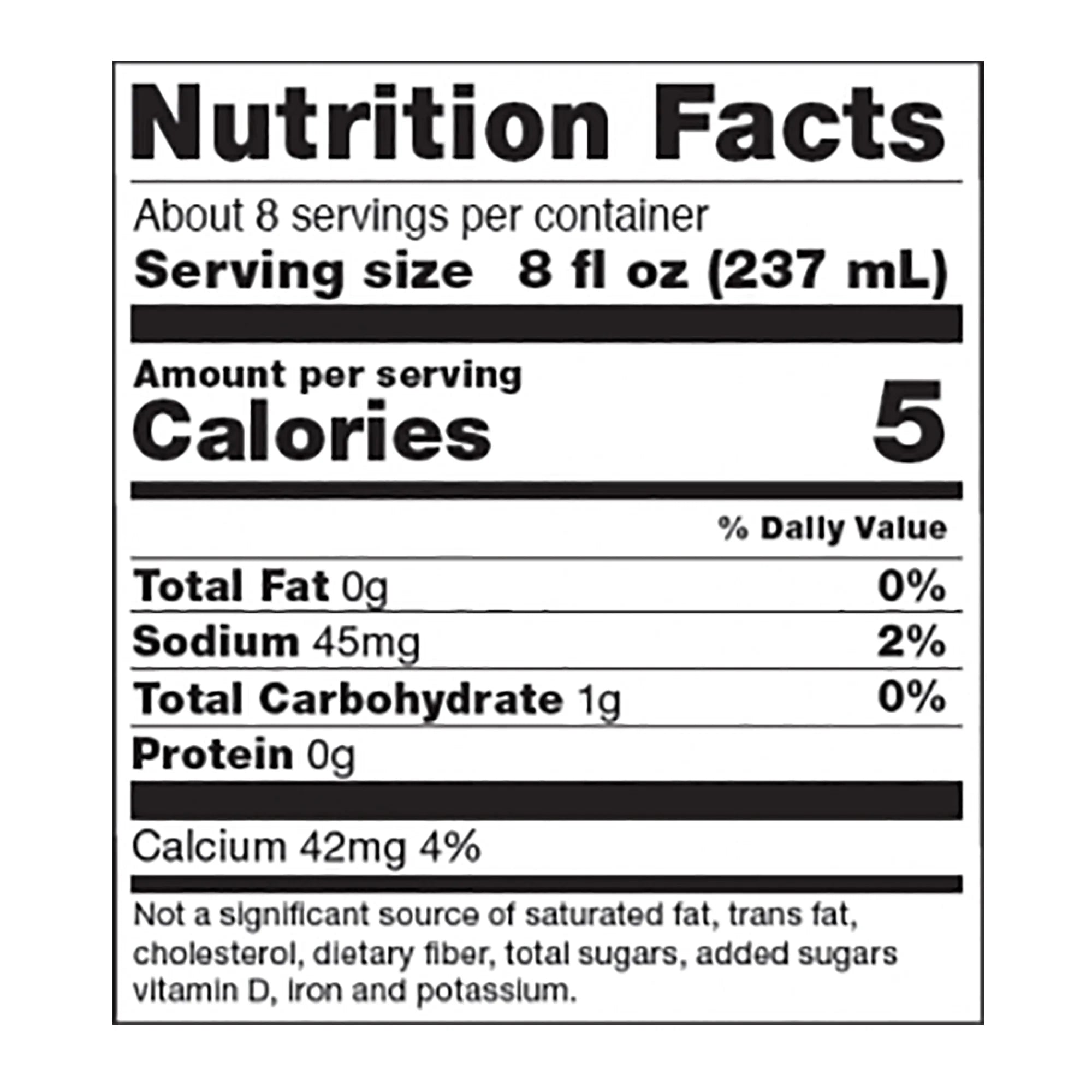 Unflavored Thickened Water Bottle, 64 oz O942574